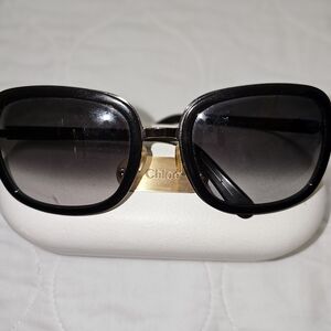 Chloe Black Women's Sunglasses